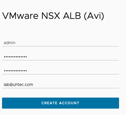 NSX Adavenced Load Balancer Admin Password setting
